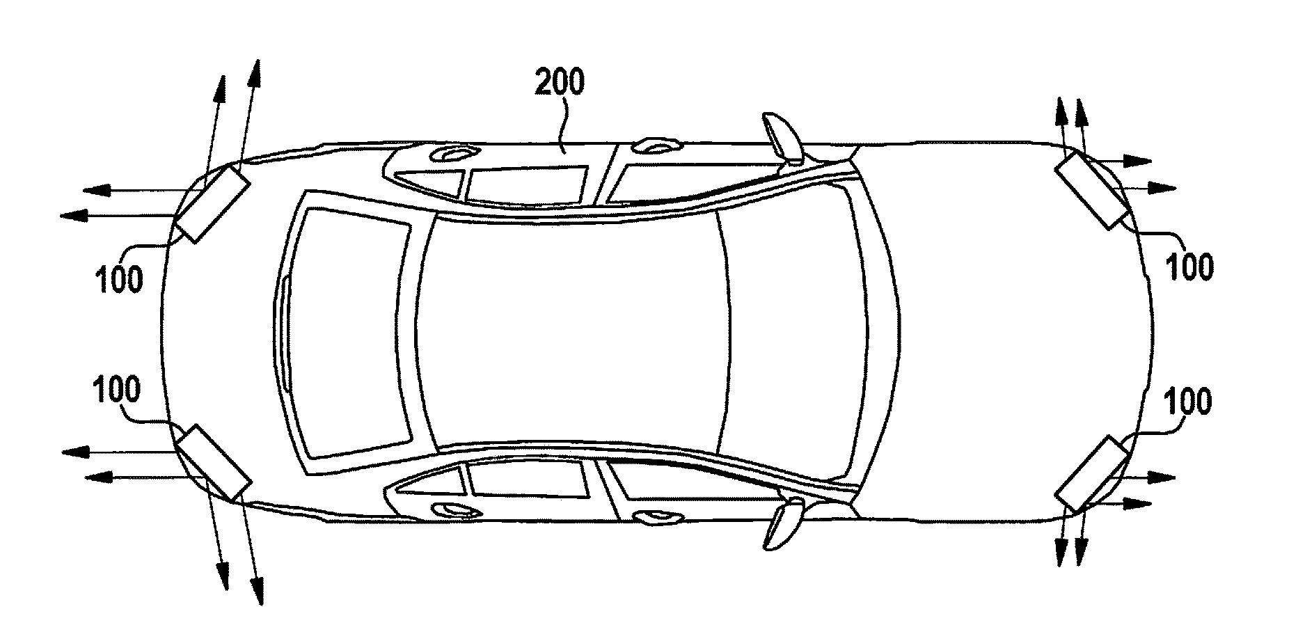 Sensor device for a motor vehicle