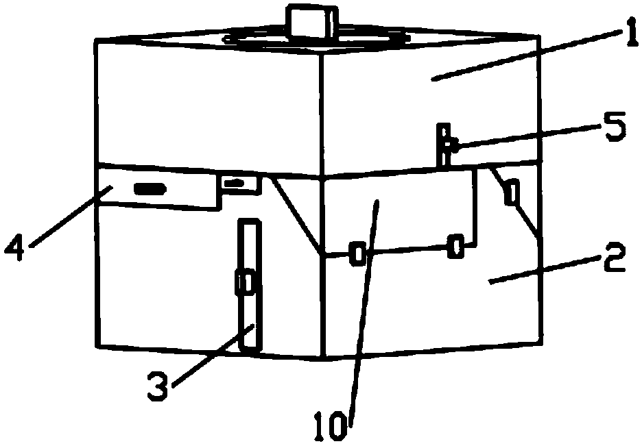 Blood cross matching tester of unknown blood type