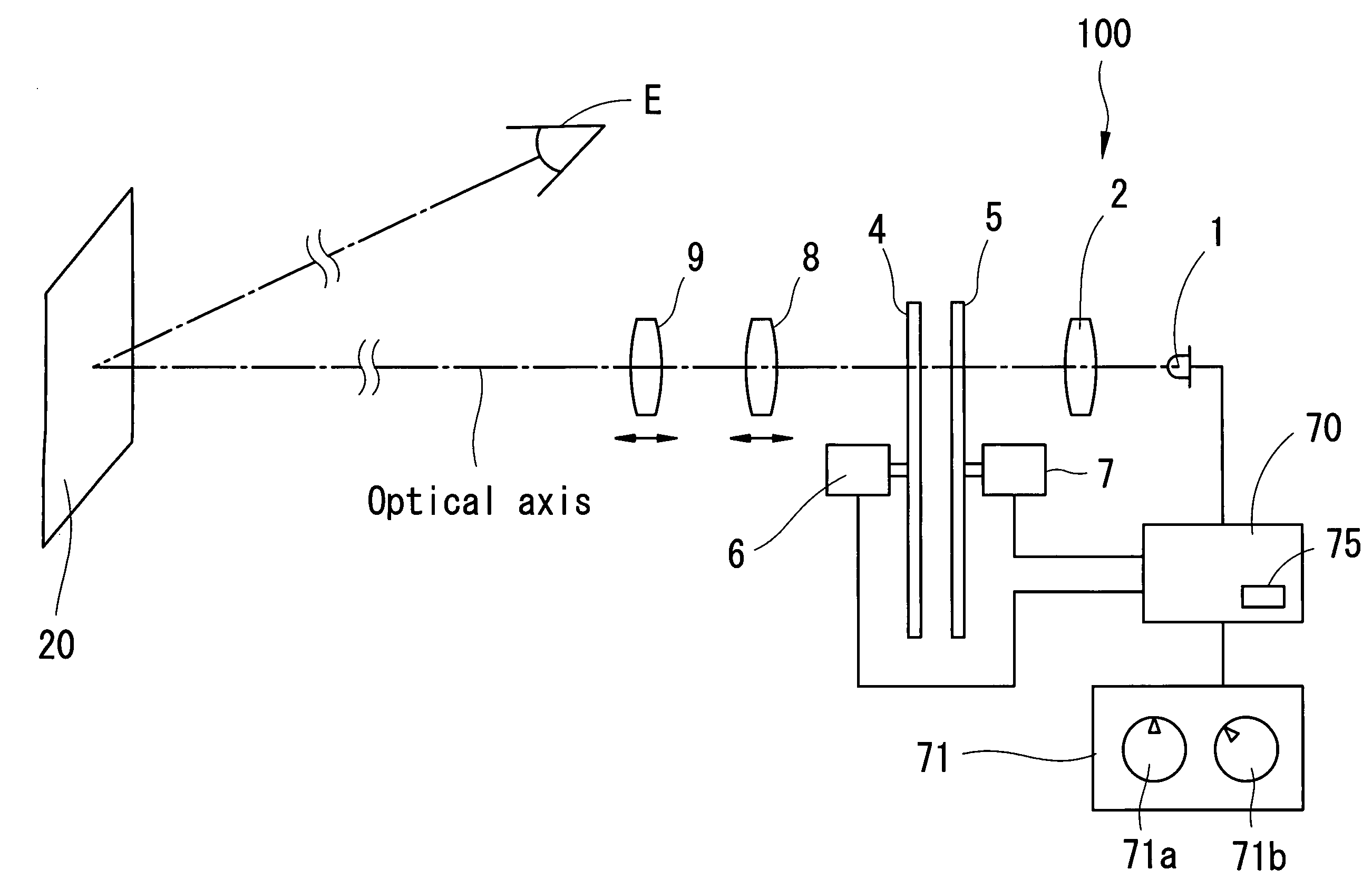 Visual acuity testing apparatus