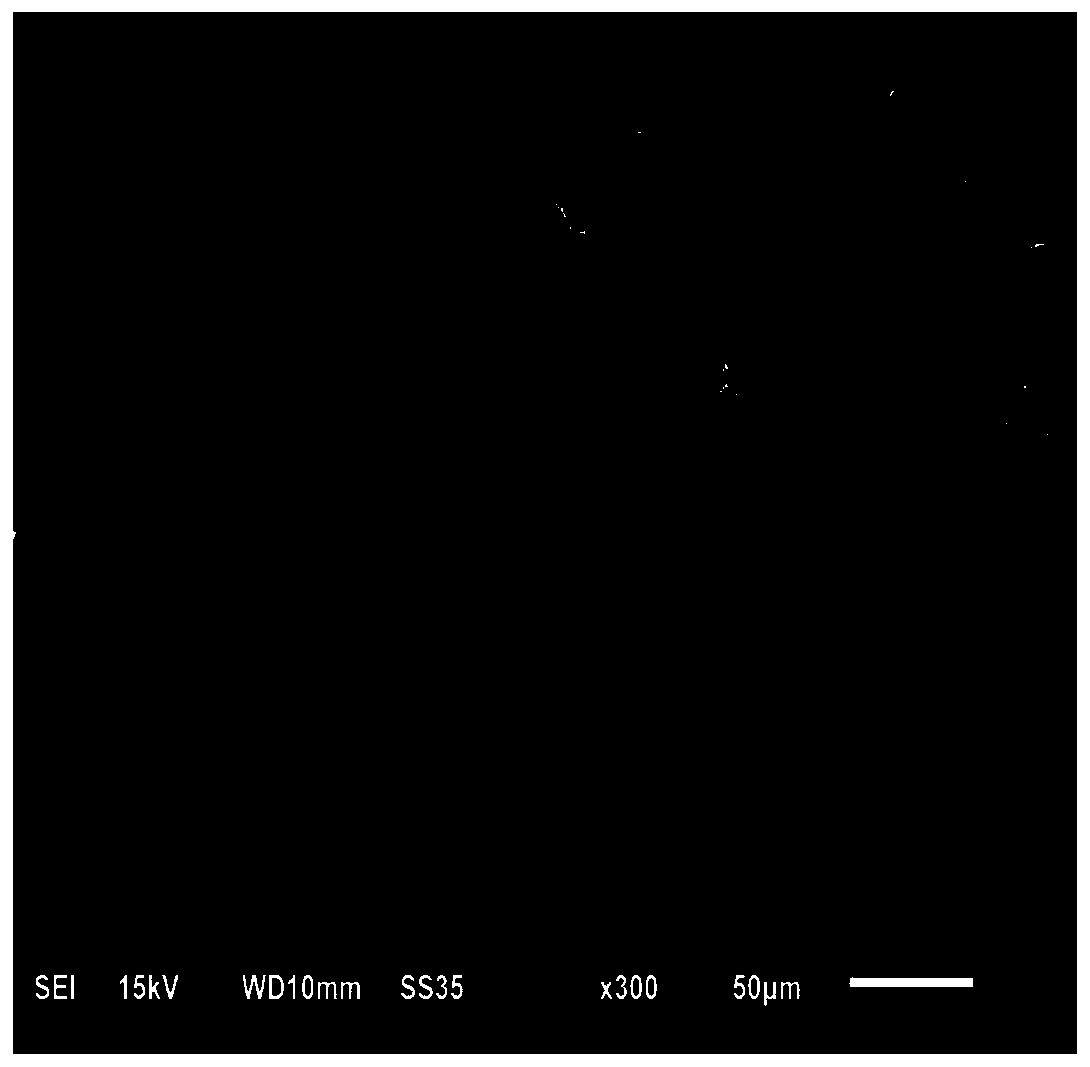 Method for adsorbing polystyrene microplastics in water by adopting three-dimensional graphene