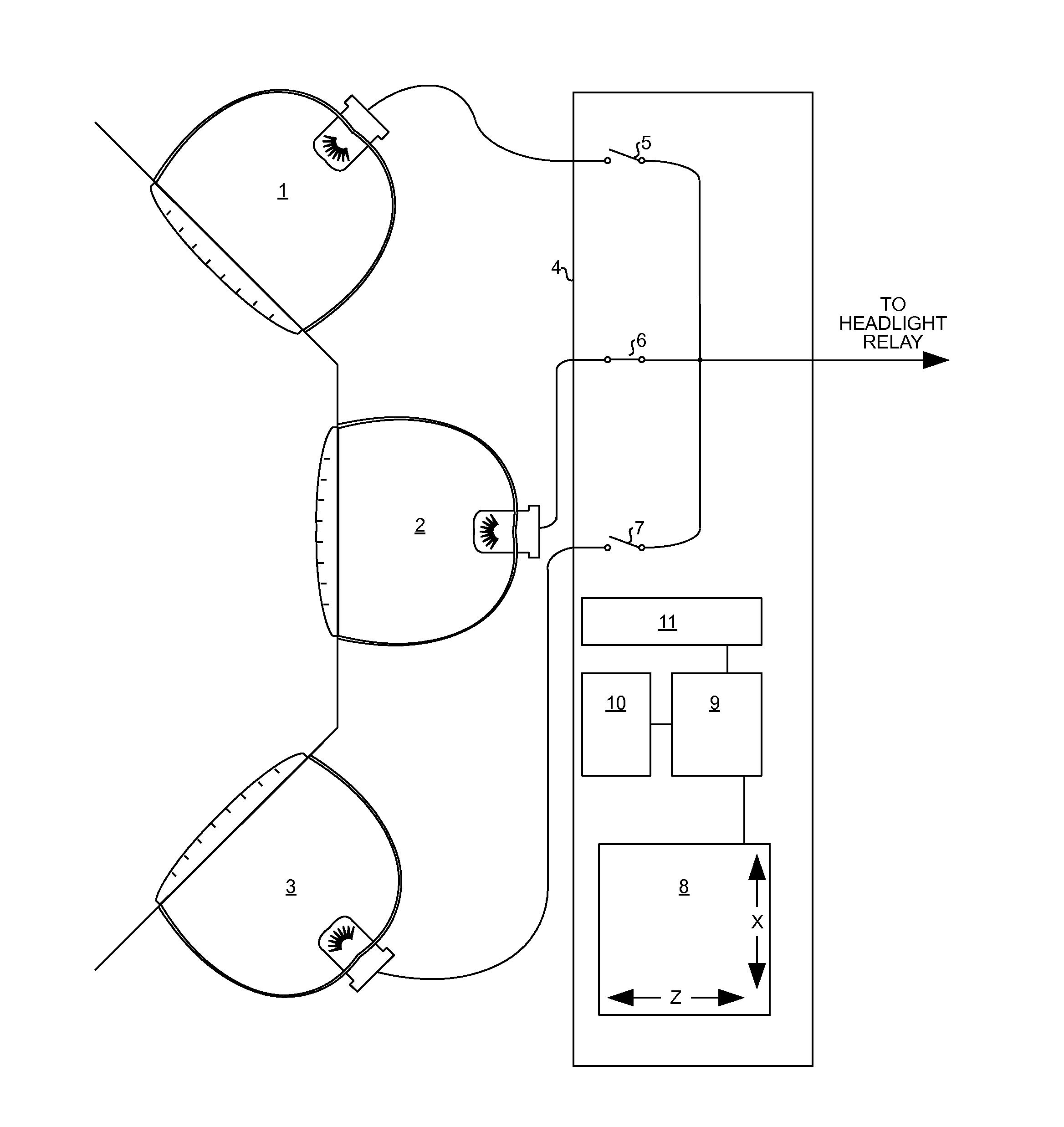 Modular Adaptive Headlight