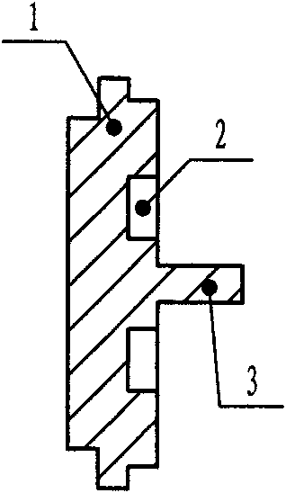 Process for casting oil distribution disc of vane pump