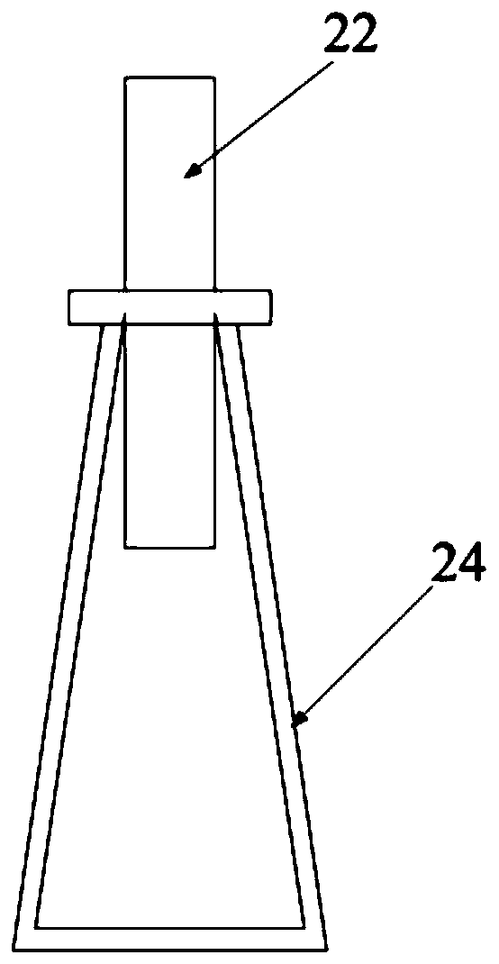 Reciprocating motion loading test system for testing roadbed and pavement deformation and test method thereof