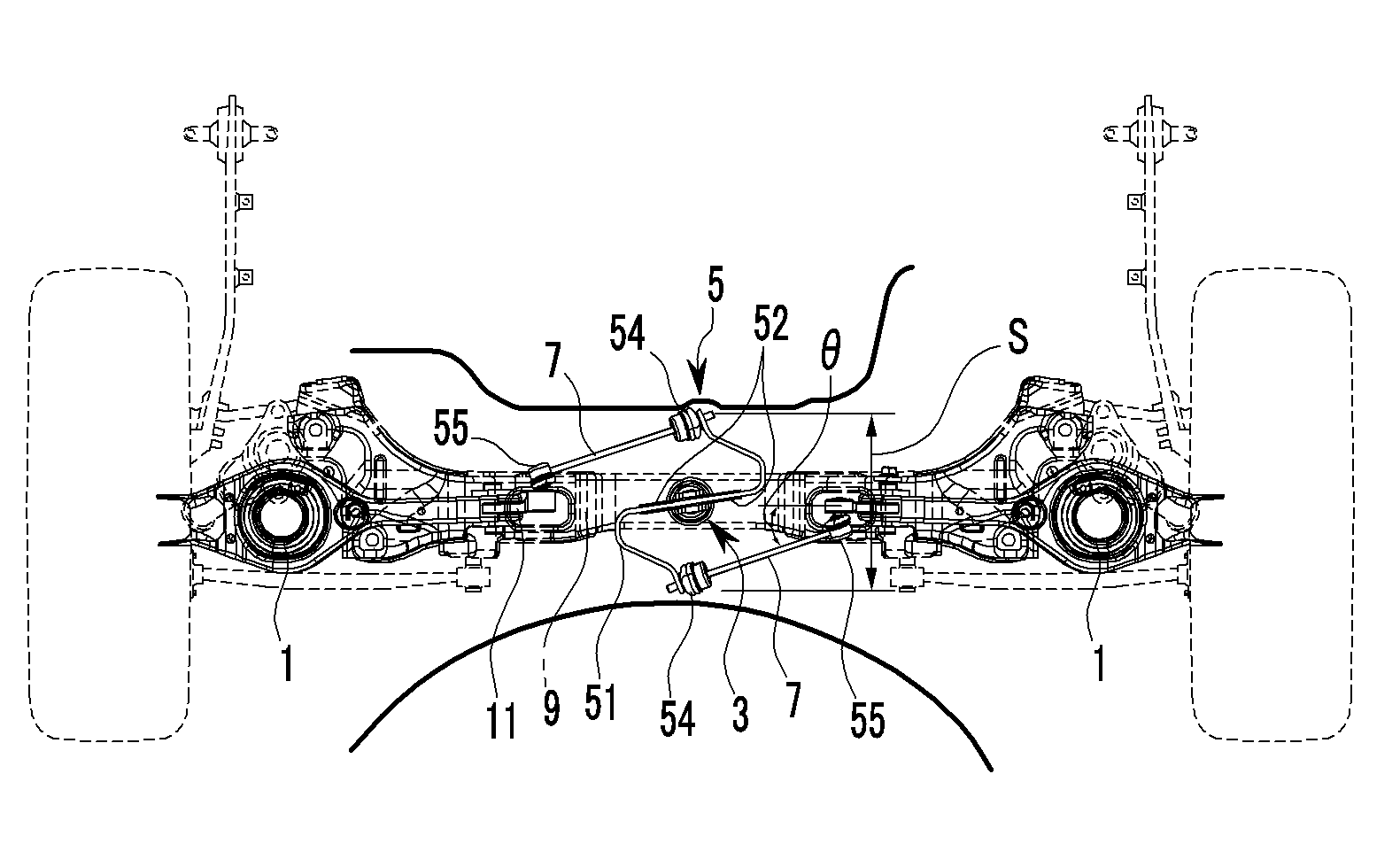 Anti-roll system for vehicles