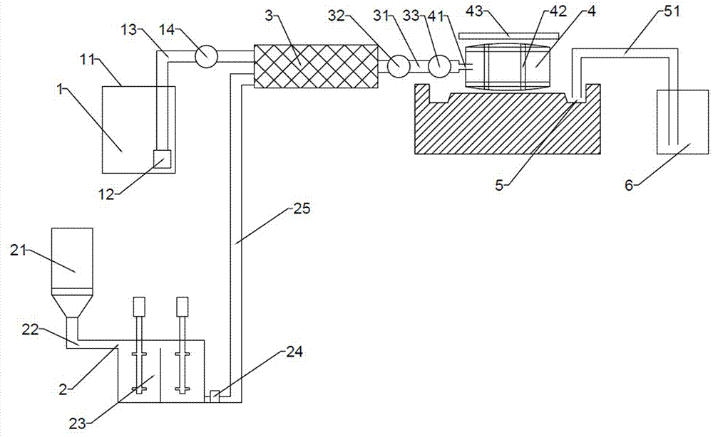 Dehydration and curing device for river channel silt