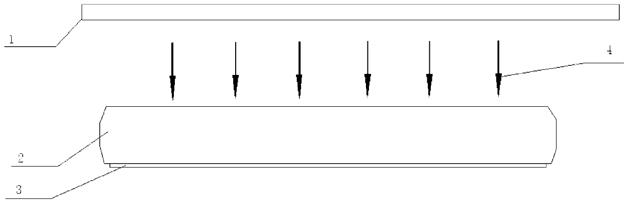 Processing method for rapidly tempering low-e glass