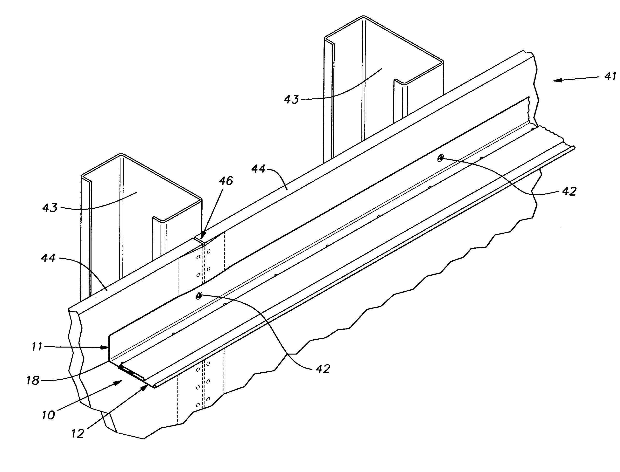 Conformable wide wall angle