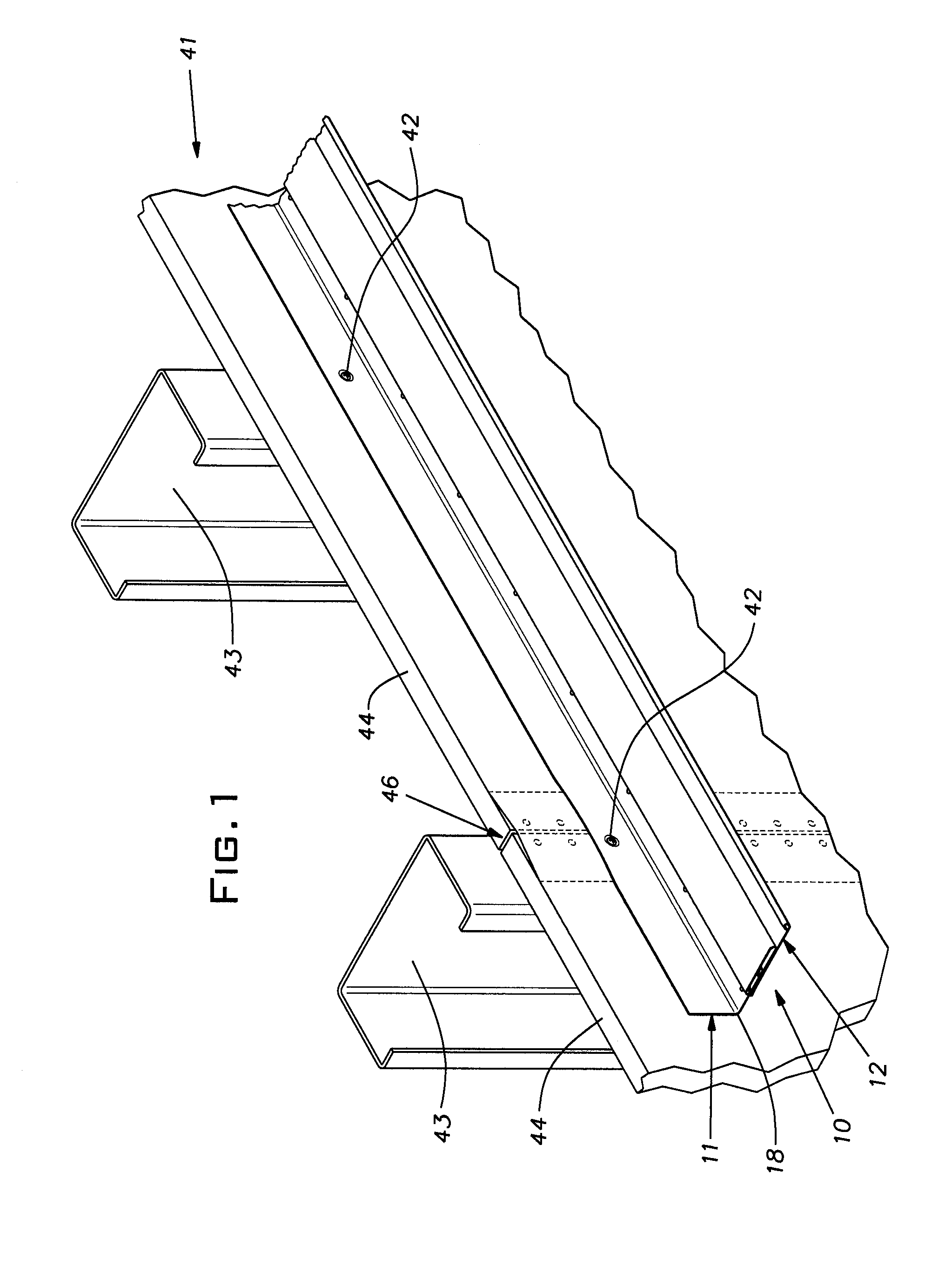 Conformable wide wall angle