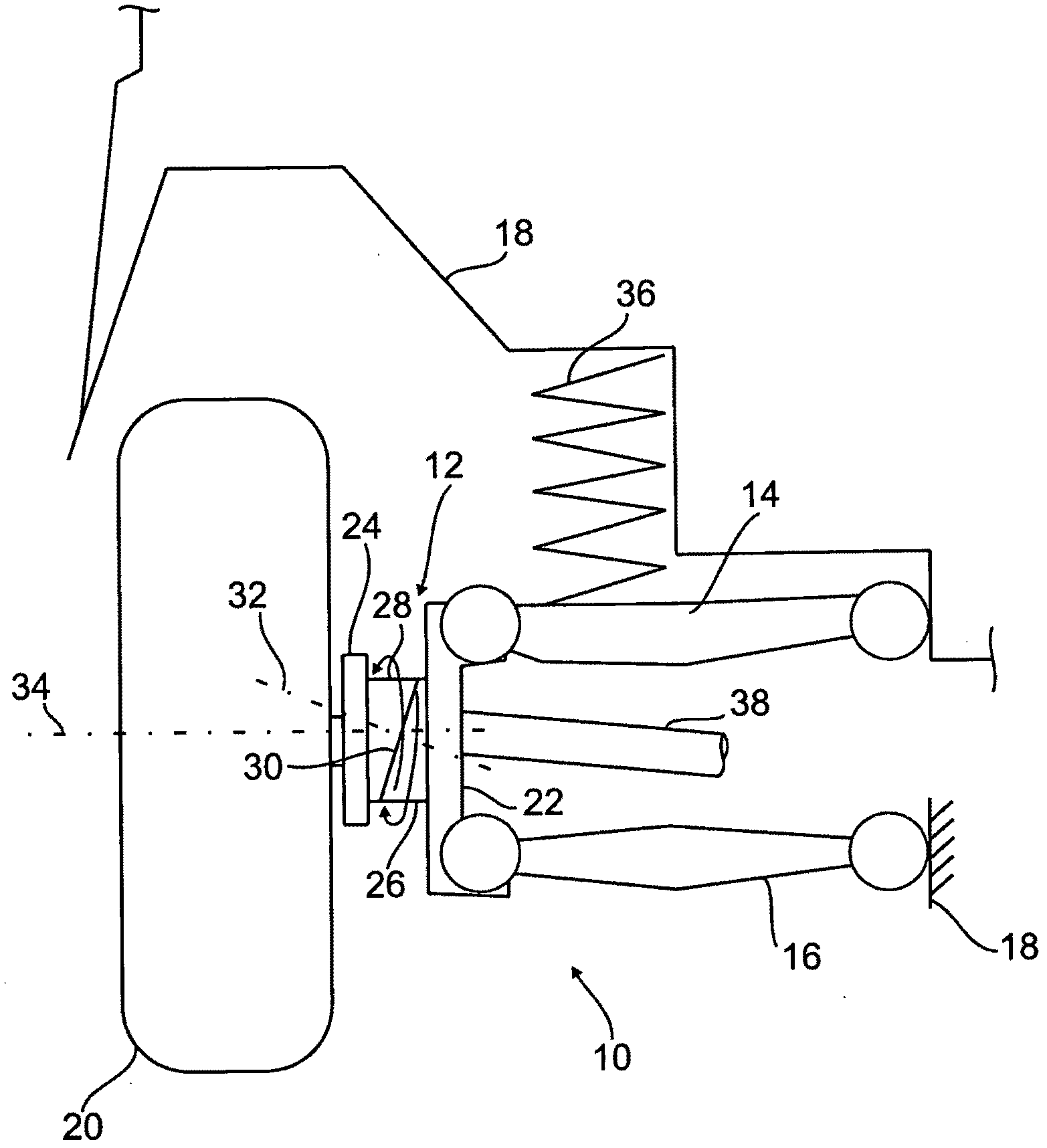 Method for adjusting camber and/or toe