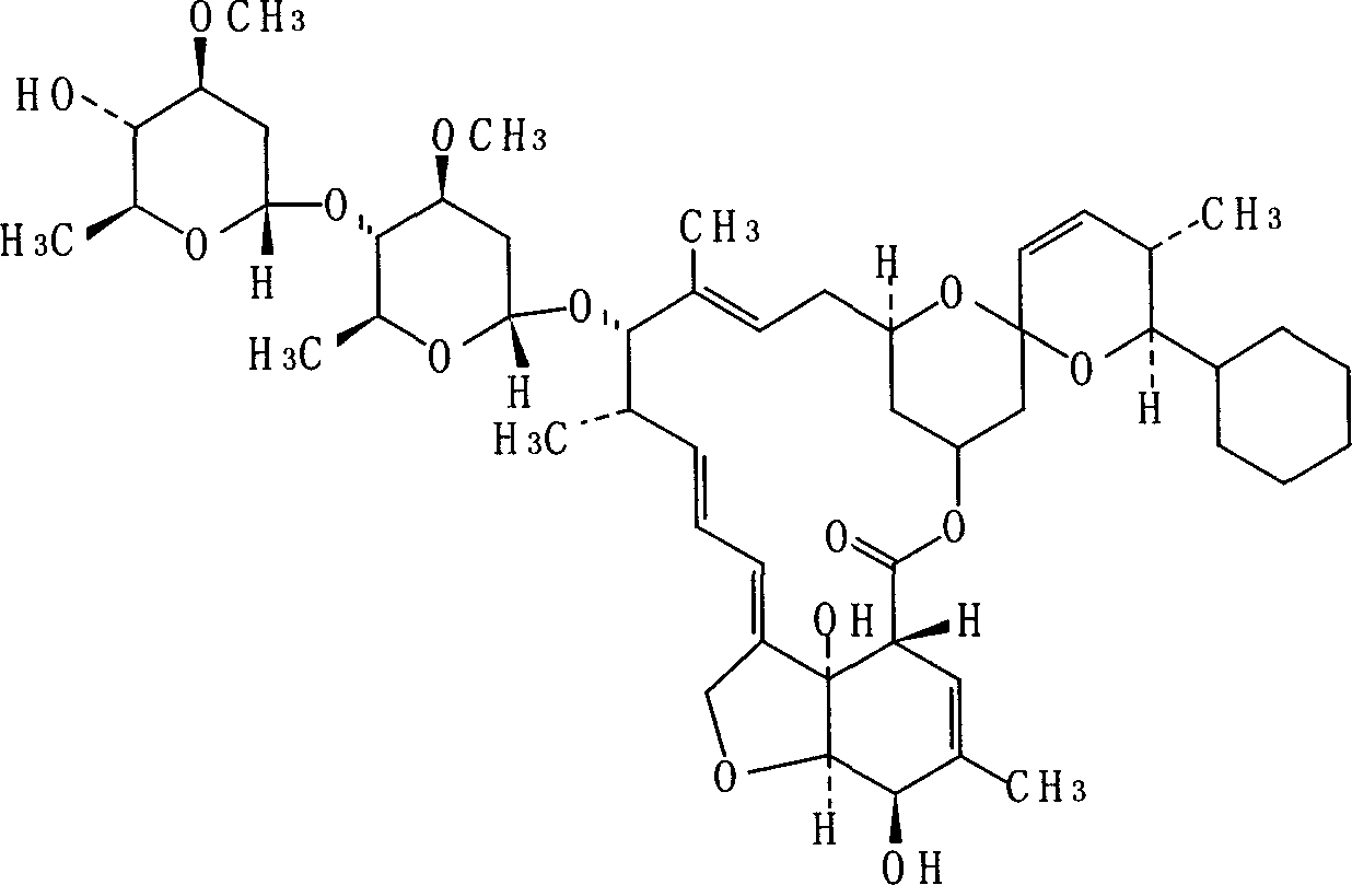 Doramectin injection fluid containing soyban oil