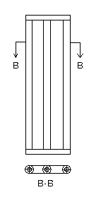 Double-region electrostatic dust collector