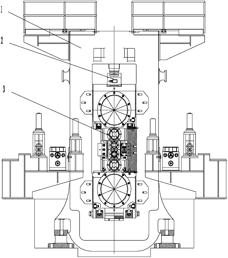 High-rigidity rolling mill