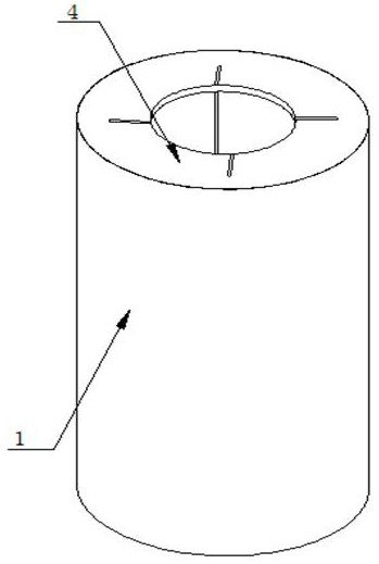 Fan blade type turbulence fire extinguishing device