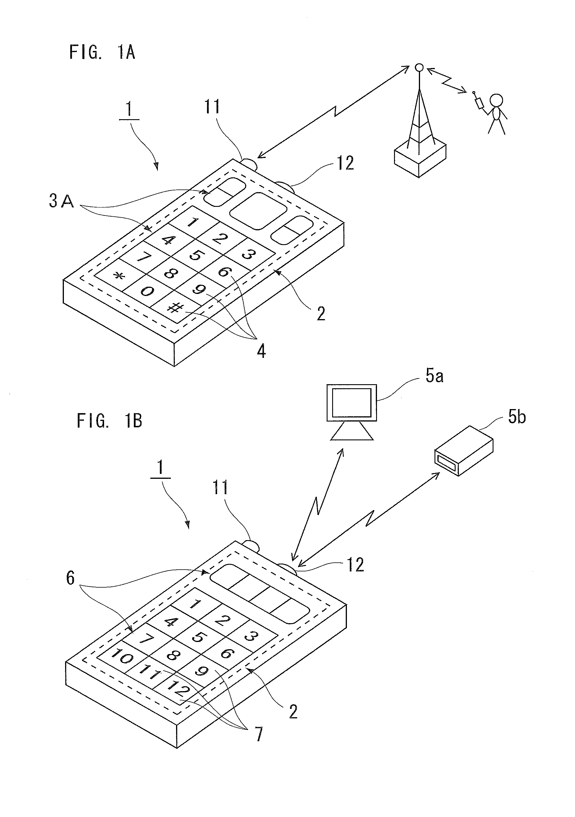 Mobile phone terminal with remote control function