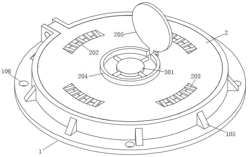 Adjustable inspection well lid based on urban road construction