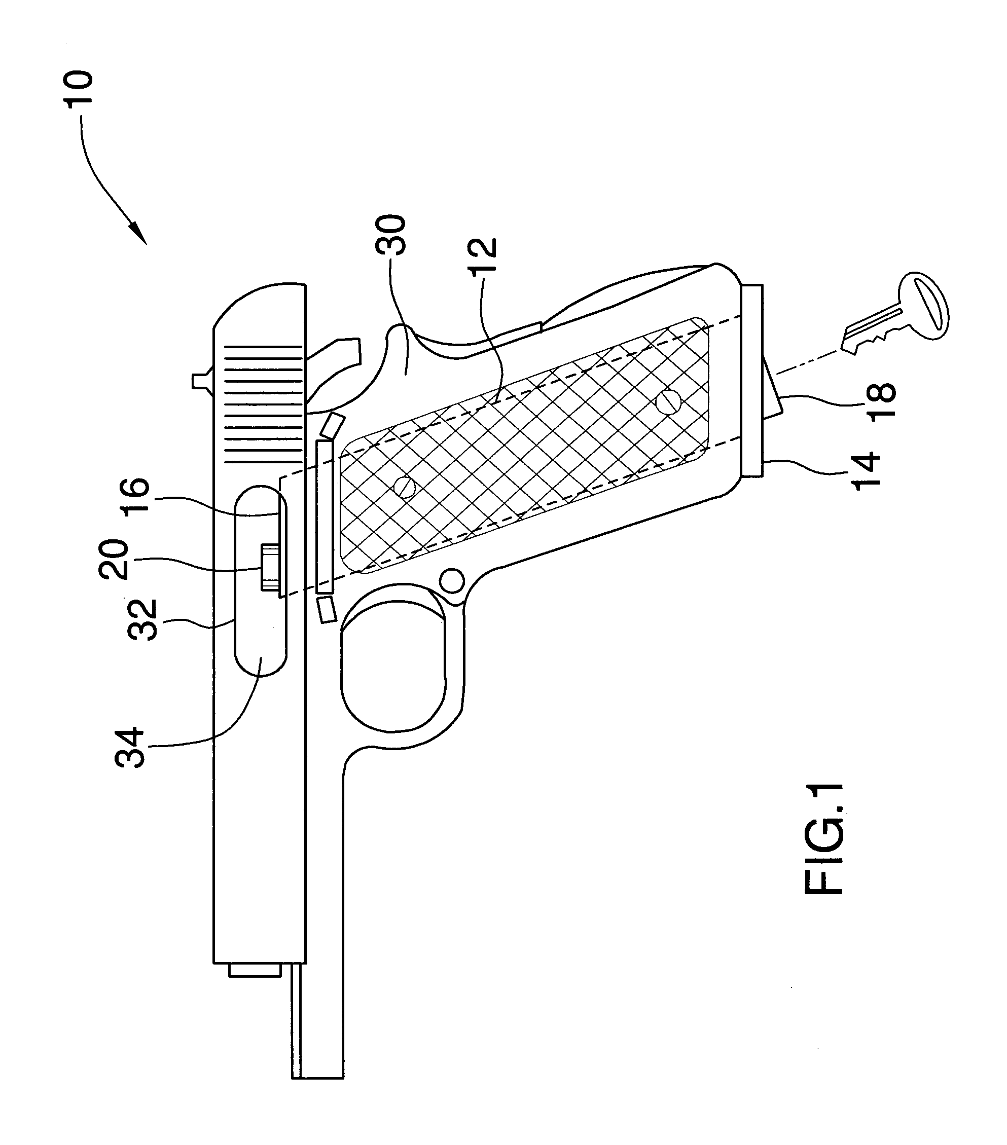 Firearm magazine safety lock