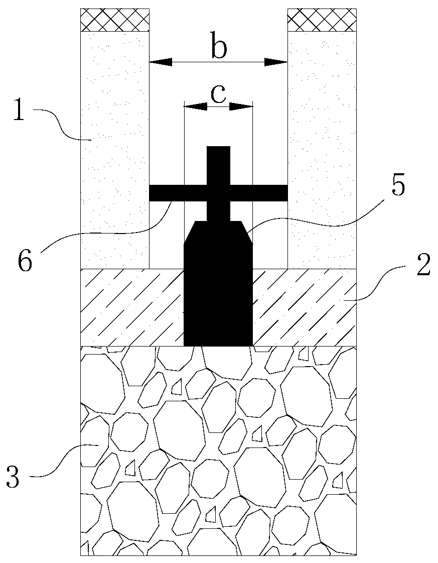 Hole forming method for cast-in-situ bored pile