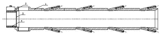 Welding repair method for local damage of G42CrMo4N cold rolling shaft sleeve