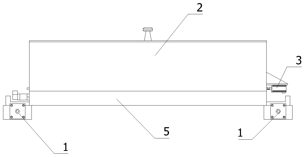 Automatic blanking device for powder material for powder metallurgical equipment