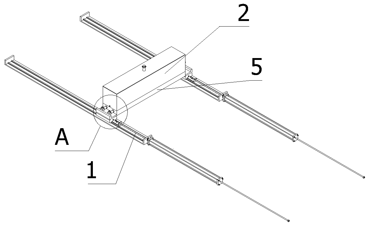 Automatic blanking device for powder material for powder metallurgical equipment