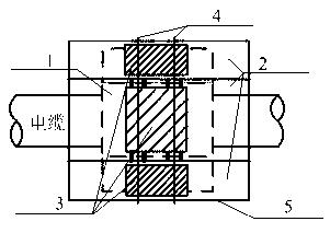 Power supply device for seafloor power cable failure diagnosis capable of generating electricity through temperature difference