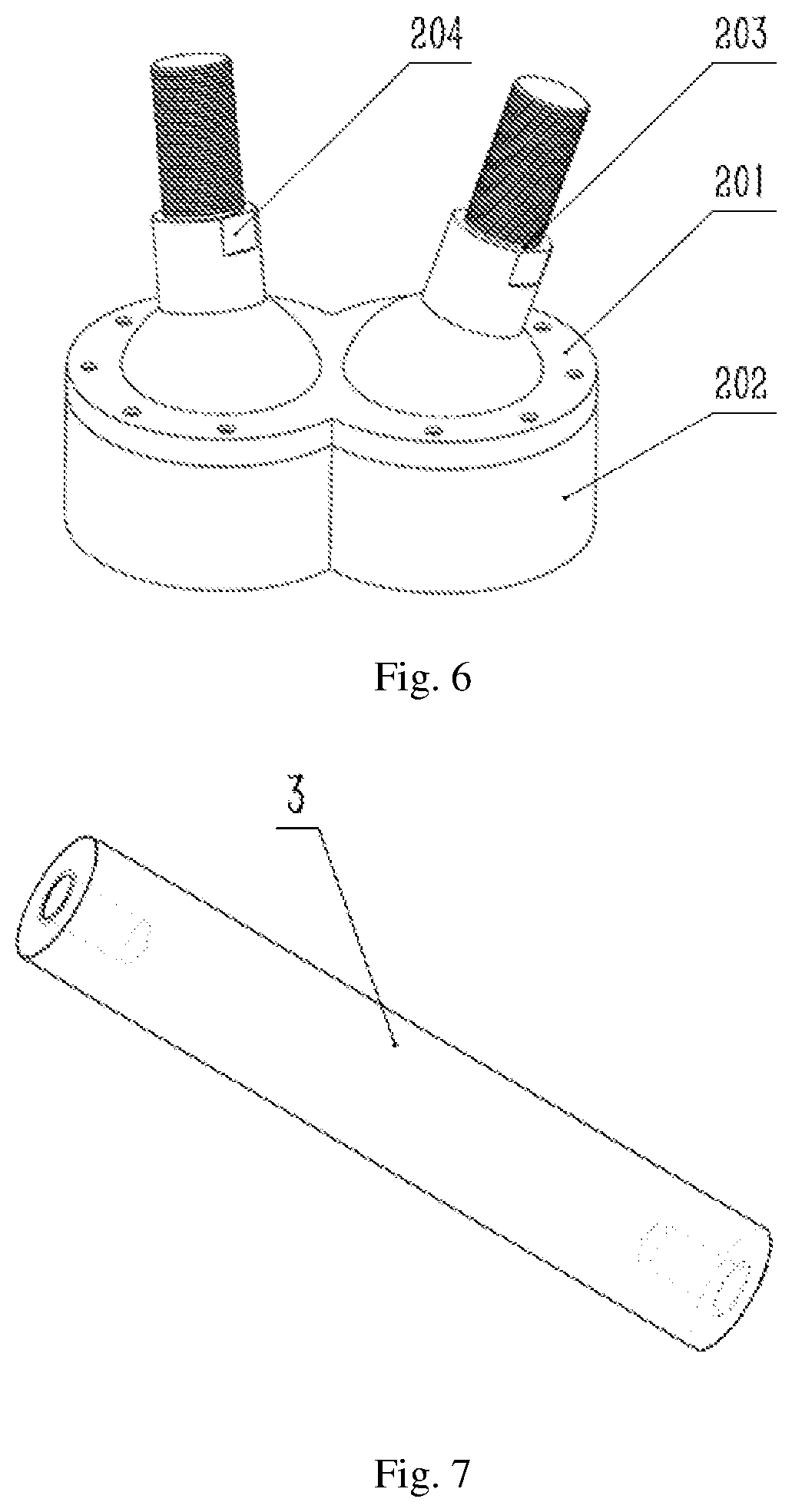 Horizontally arranged six-degree-of-freedom constant-stiffness mechanism