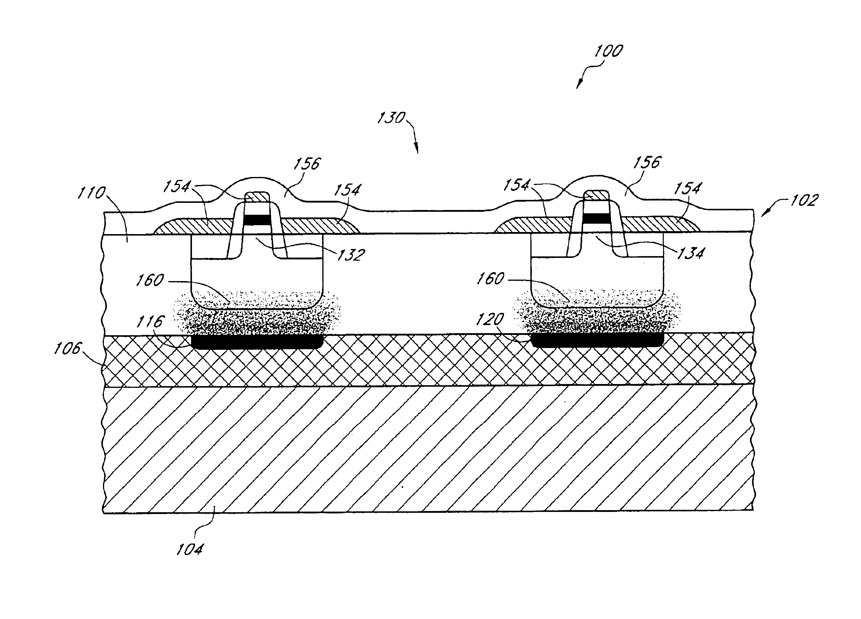 SOI device with reduced drain induced barrier lowering