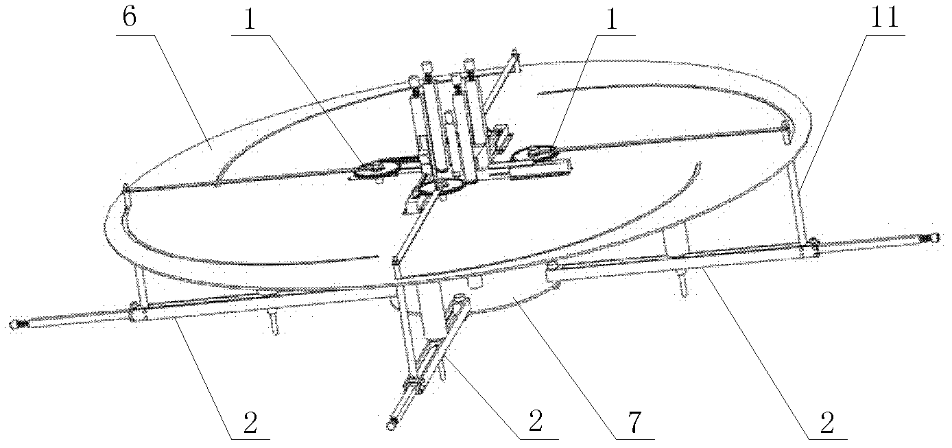 Adjustable multishaft screwing mechanism