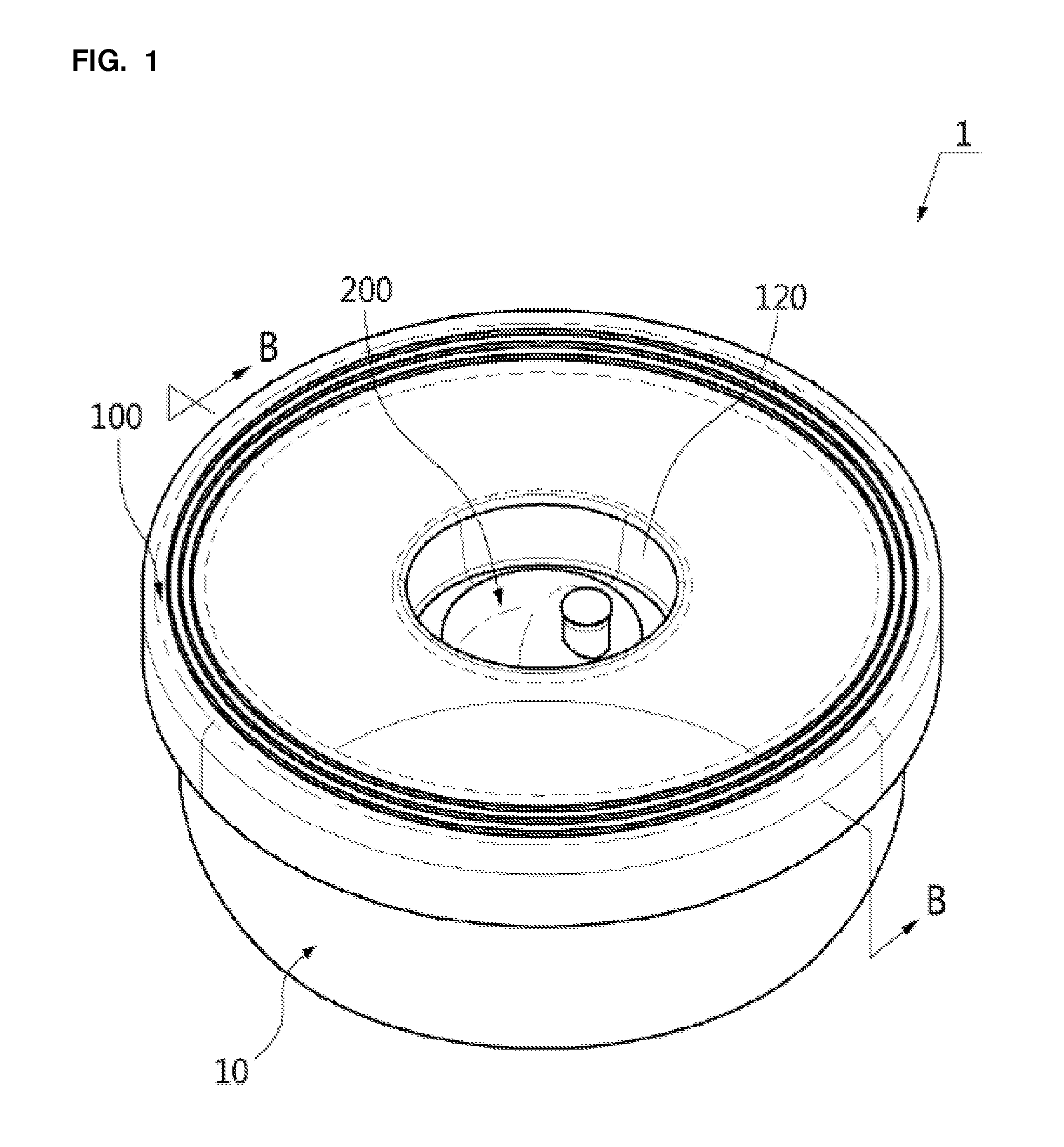 Vacuum receptacle lid for easy sealing