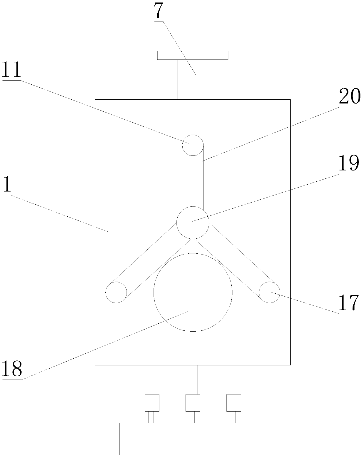 High filtering bag type air box pulse dust collector