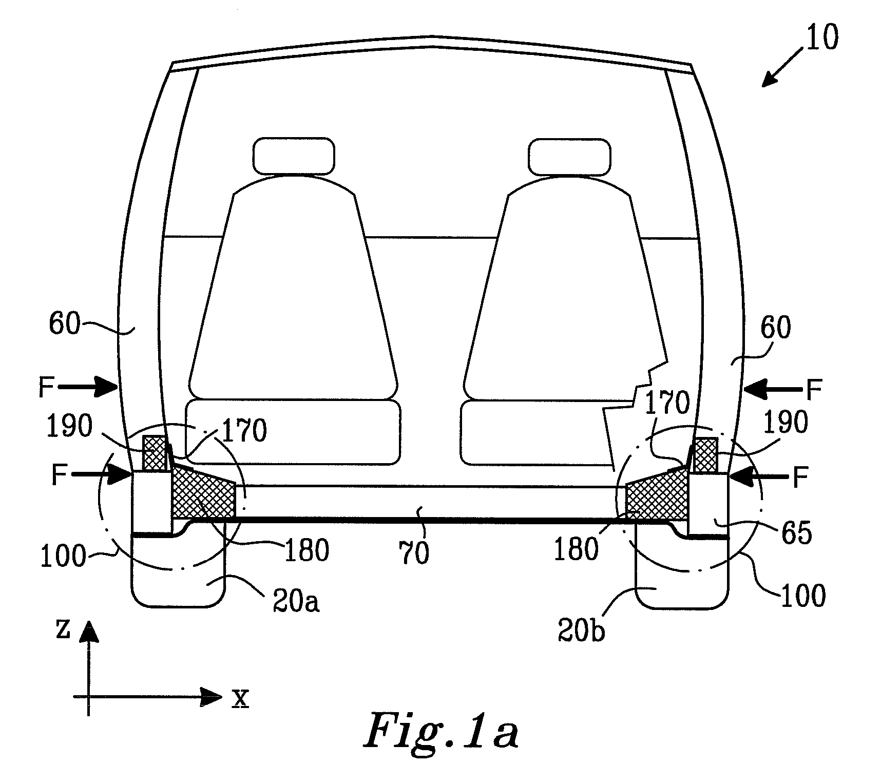 Impact protection structure