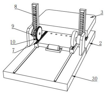 Heating and cooling device of bonding machine