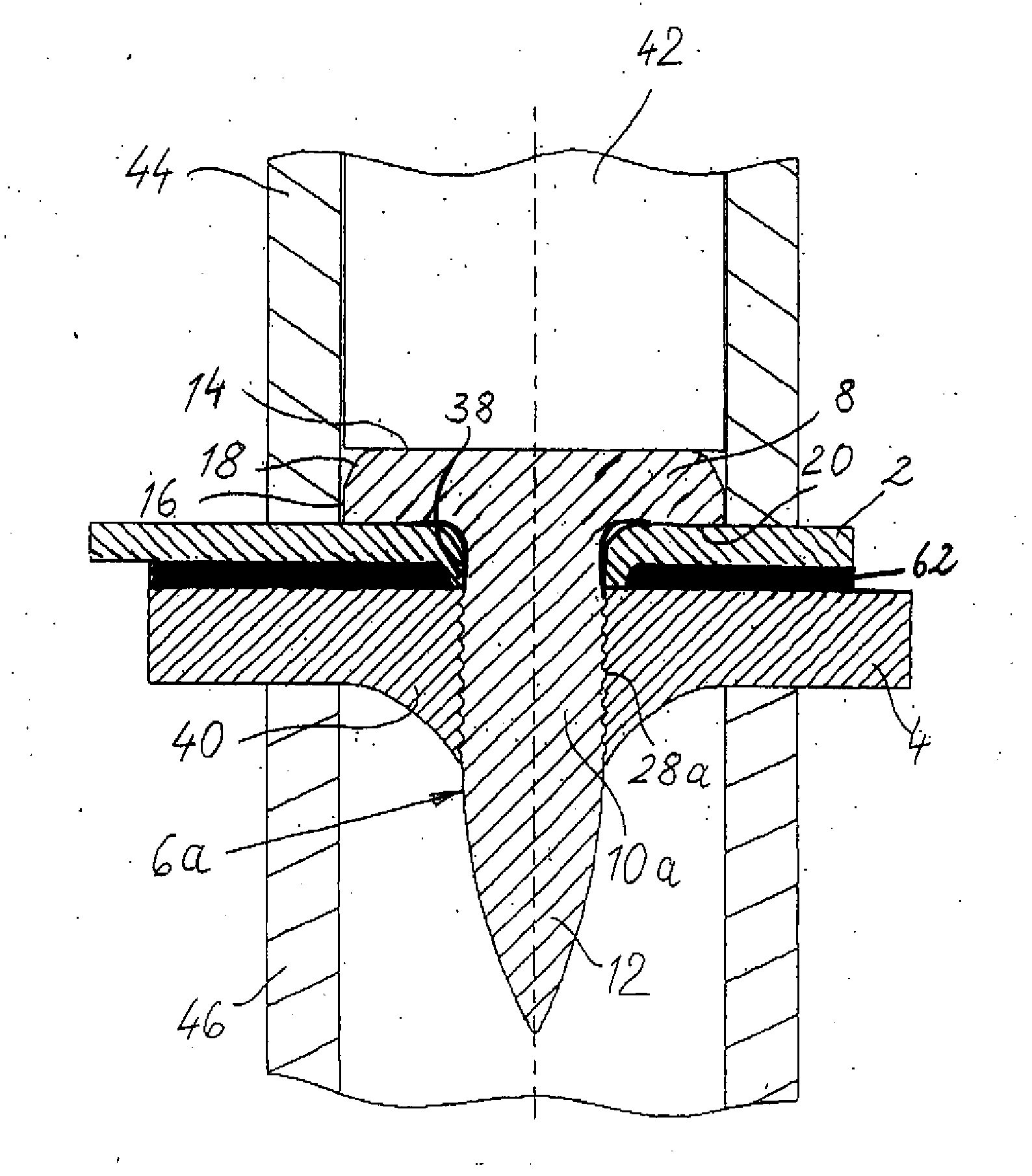 Method for Establishing a Nail Connection and a Nail for This Purpose