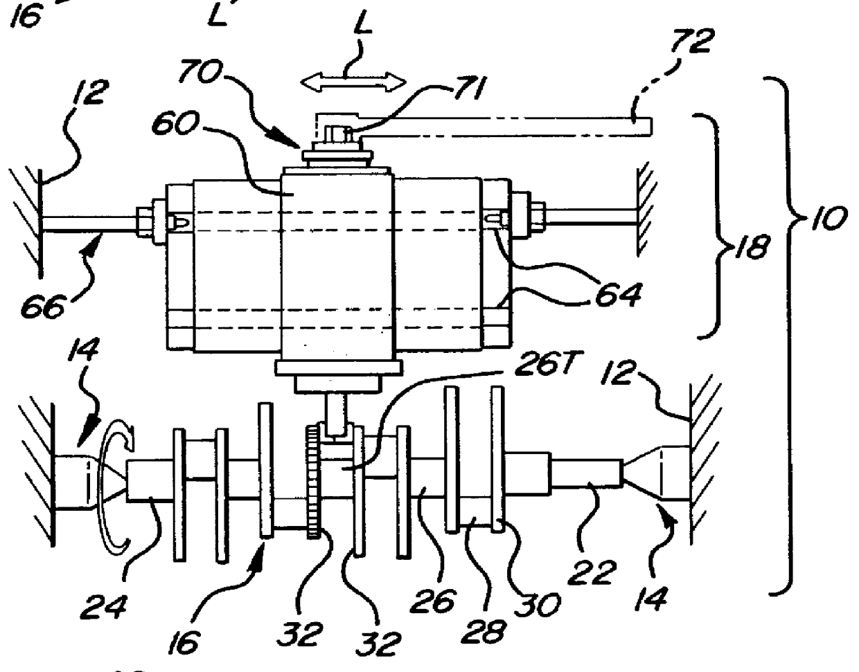 Crankshaft thrust face burnisher and method