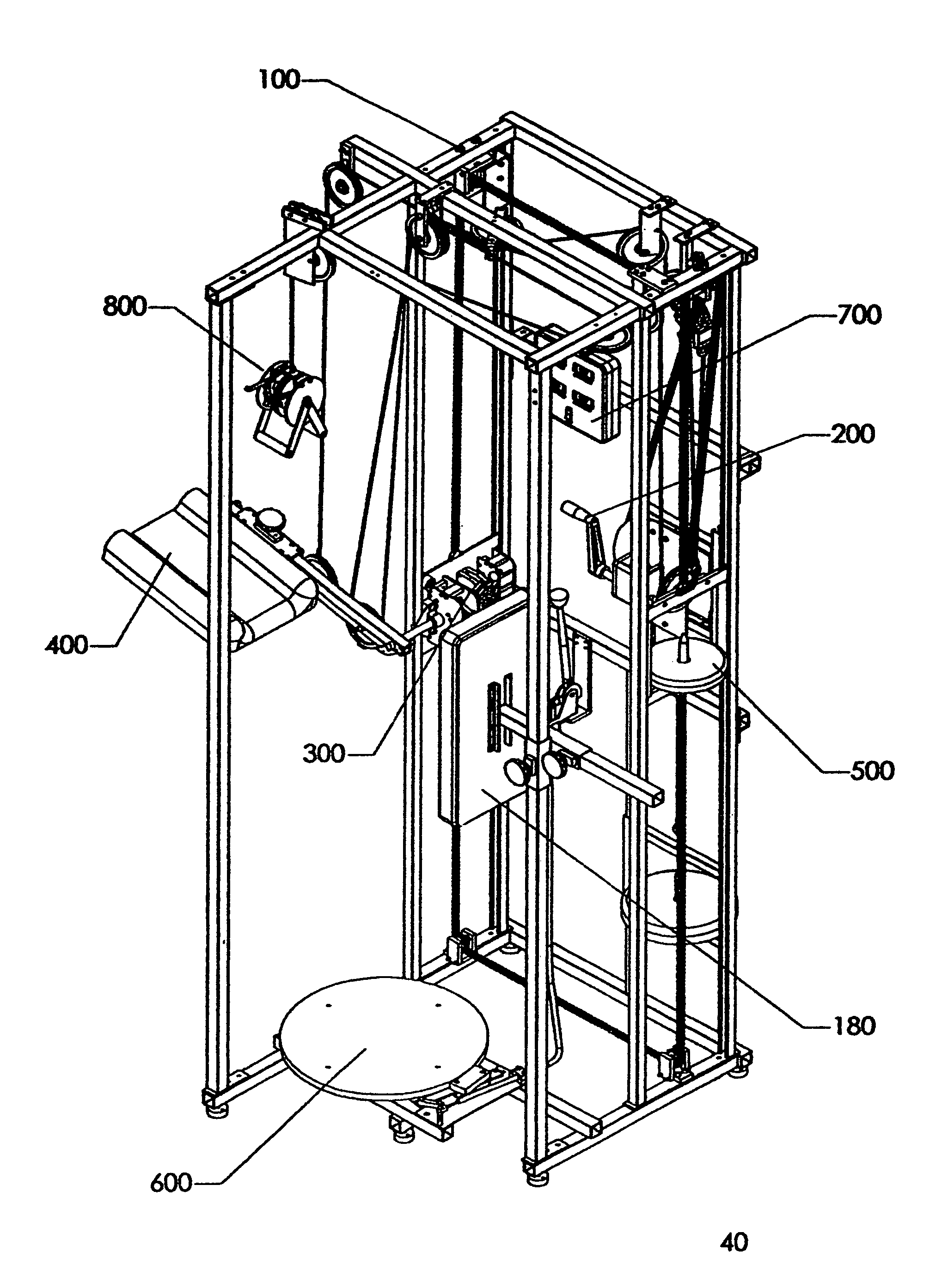 Stretching machine with real time flexibility feedback