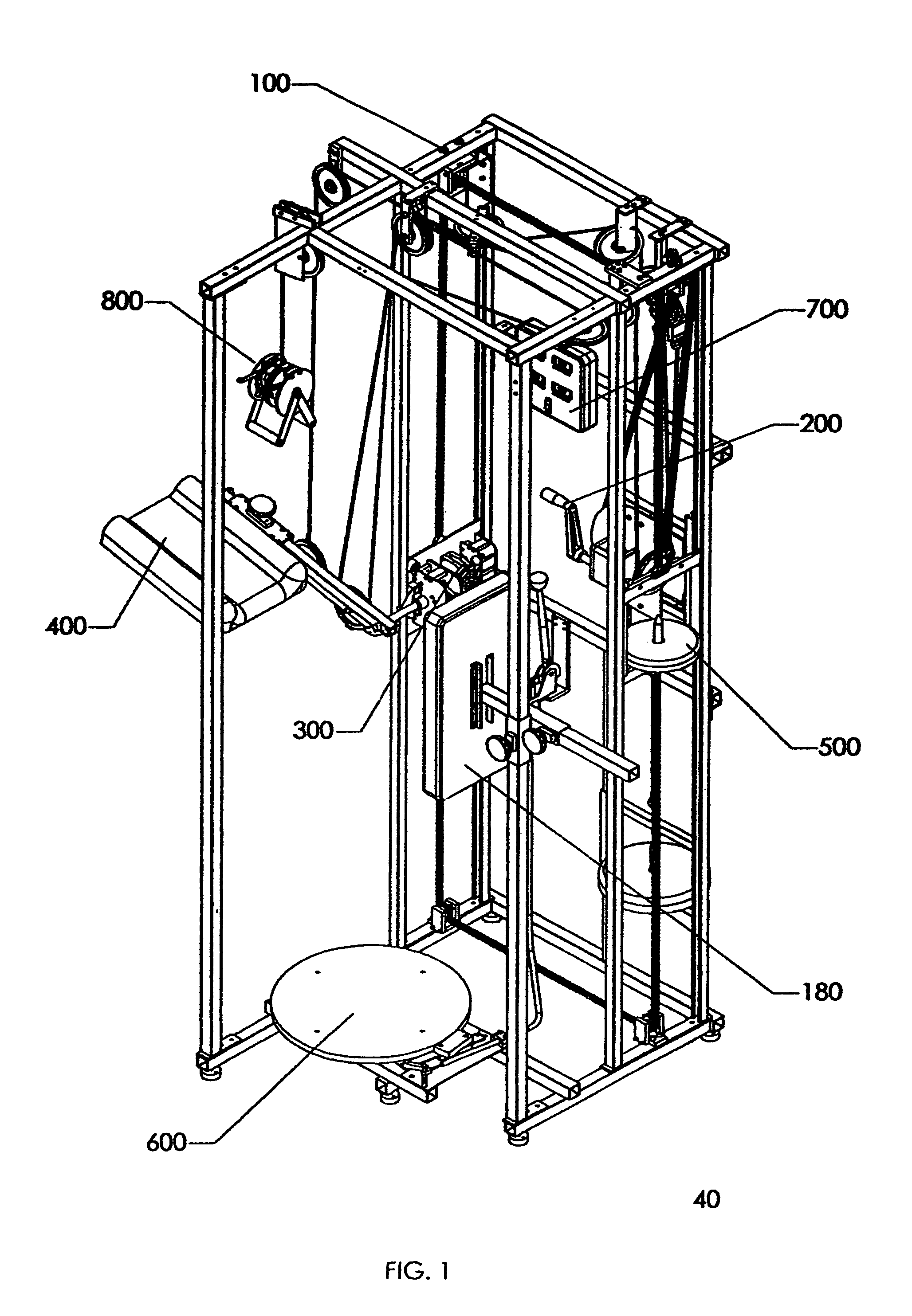 Stretching machine with real time flexibility feedback