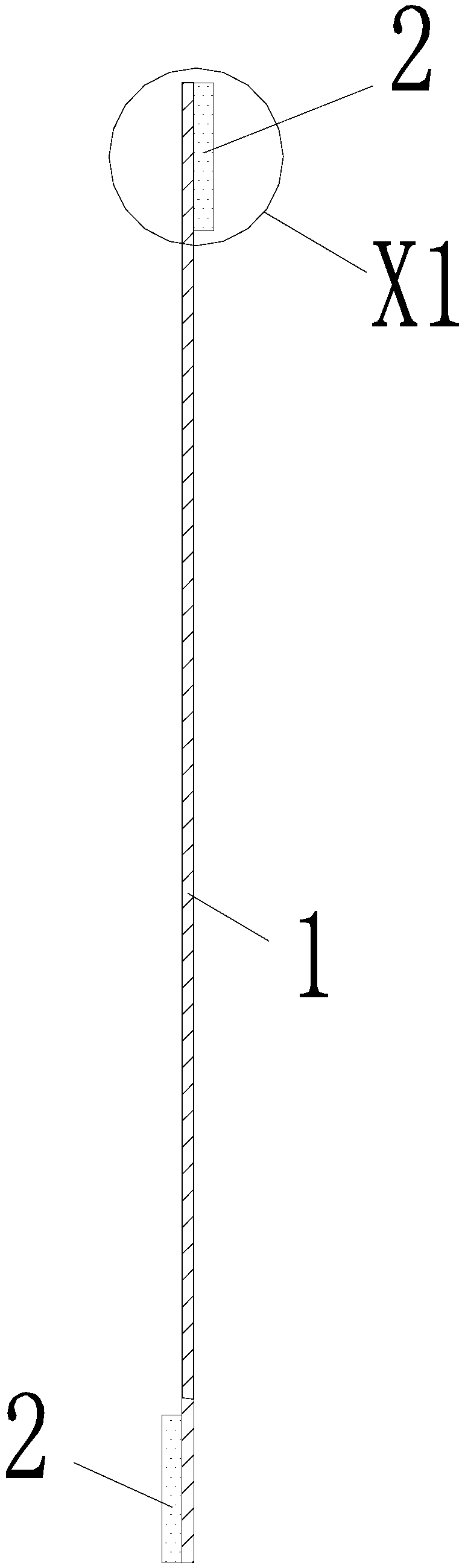 Medical elastic bandage with hook and loop fasteners and manufacturing method and device thereof