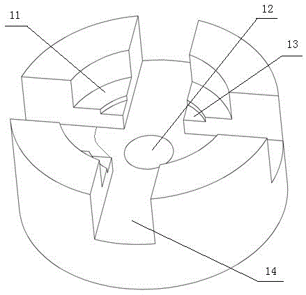 Fixture for welding Al2O3 ceramic to titanium ring in artificial retina