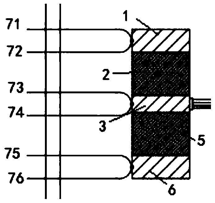 Device and method capable of simultaneously measuring multiple thermoelectric parameters of material