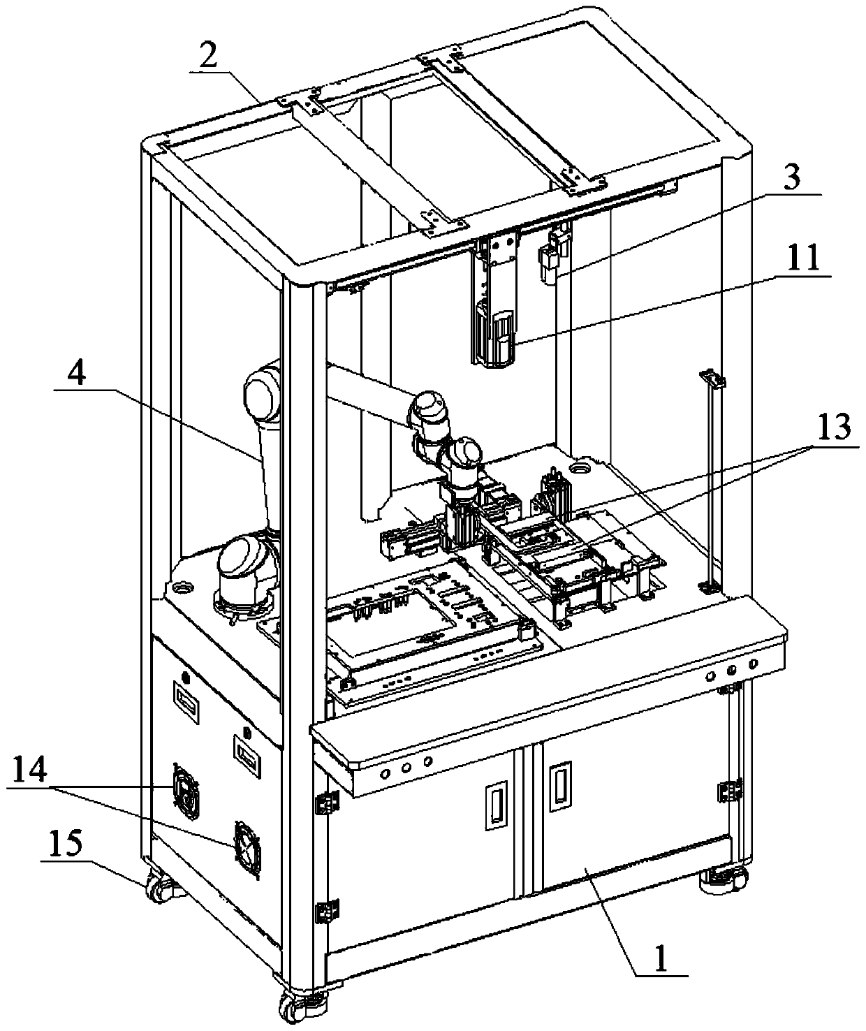 Automatic detecting device and method for PCB board