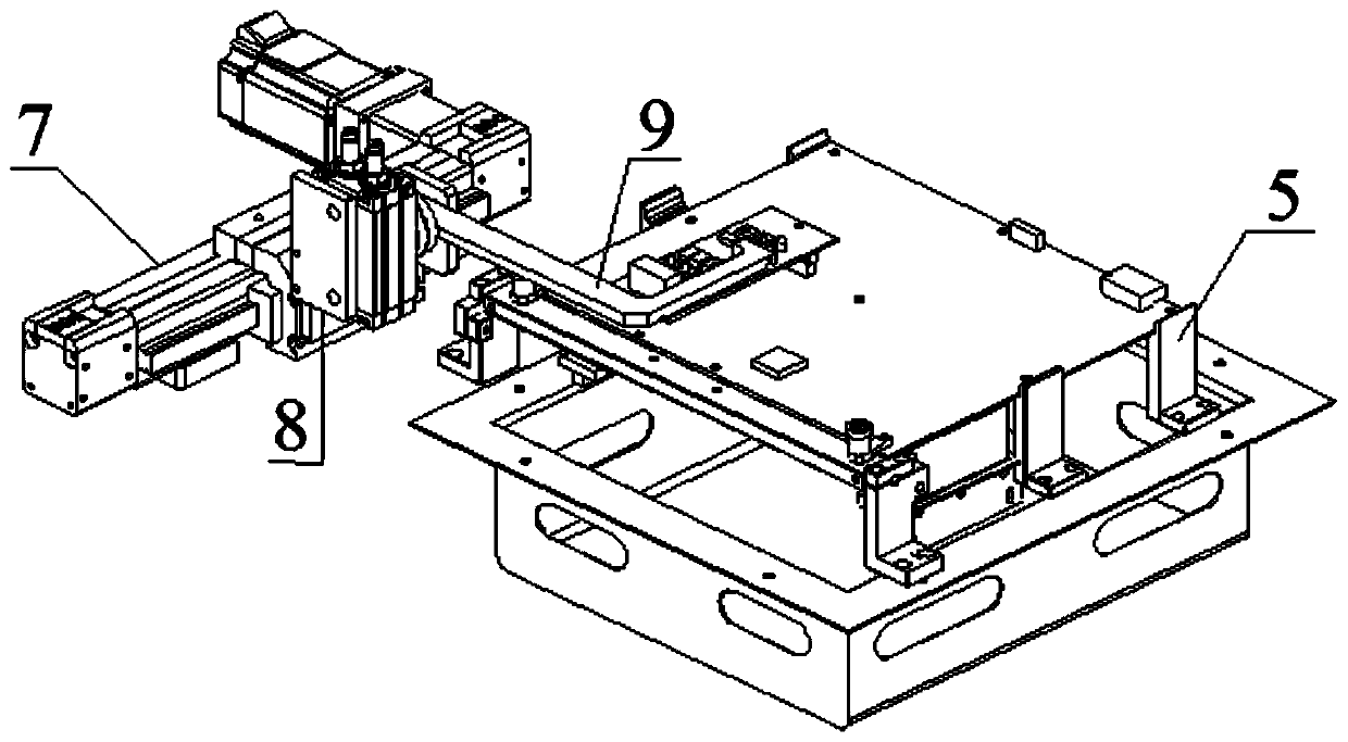 Automatic detecting device and method for PCB board