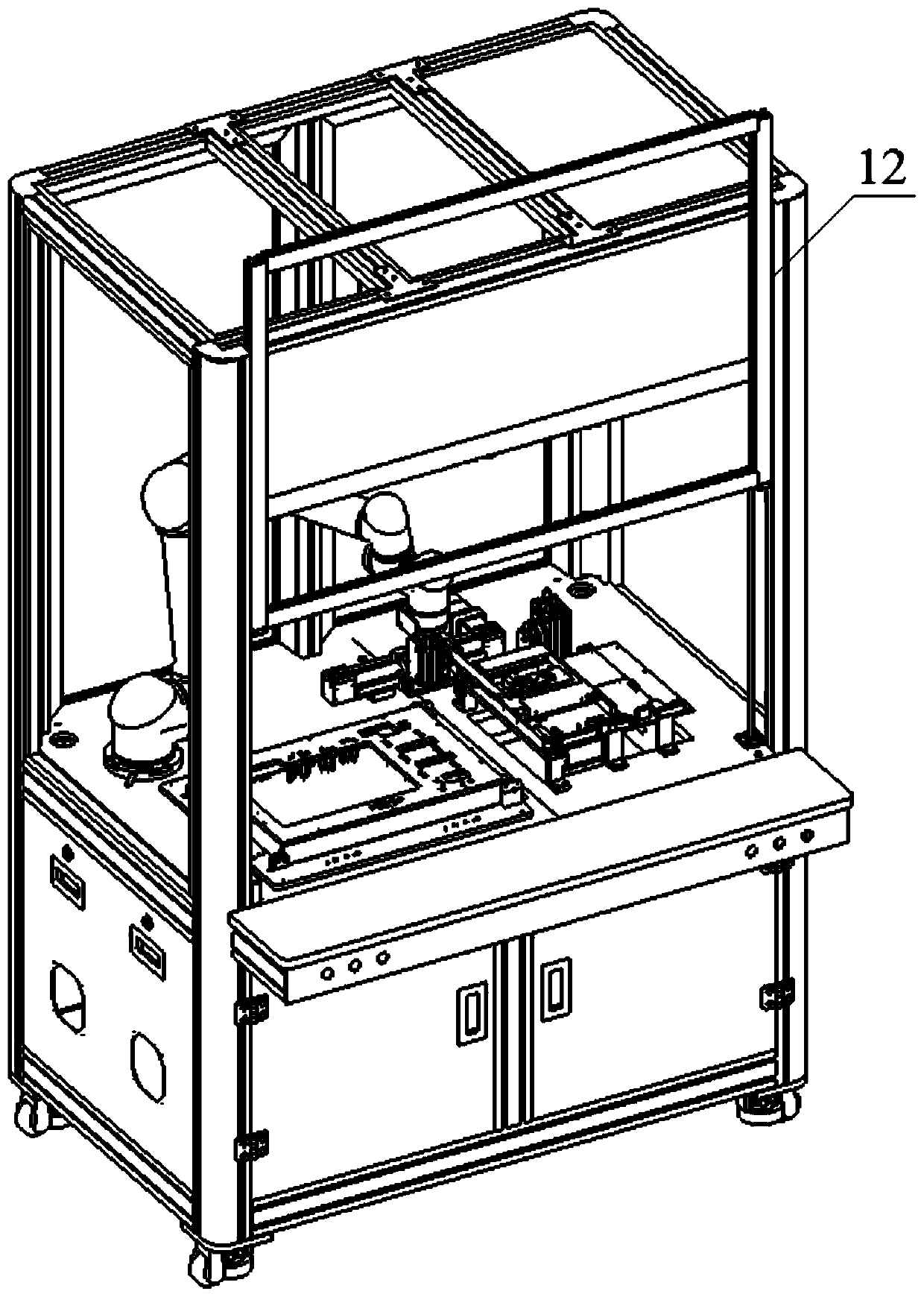 Automatic detecting device and method for PCB board