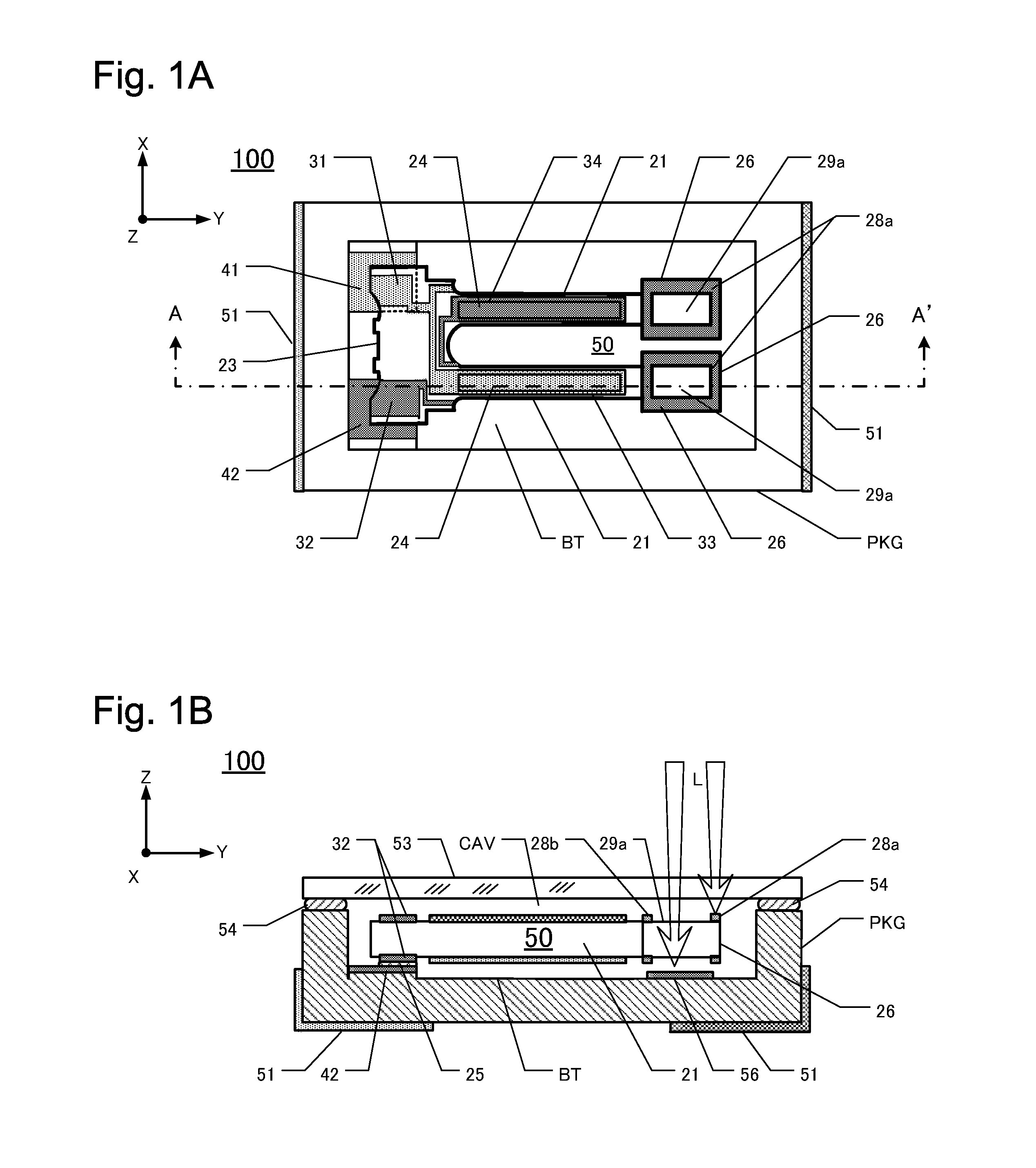 Piezoelectric devices including frequency-adjustment units