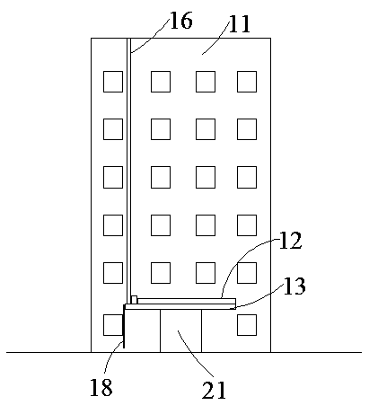 A green building structure