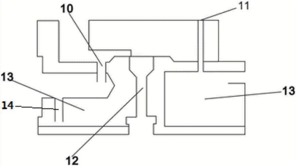 Gas-liquid pressure balance regulator and water draining and gas collecting device with same