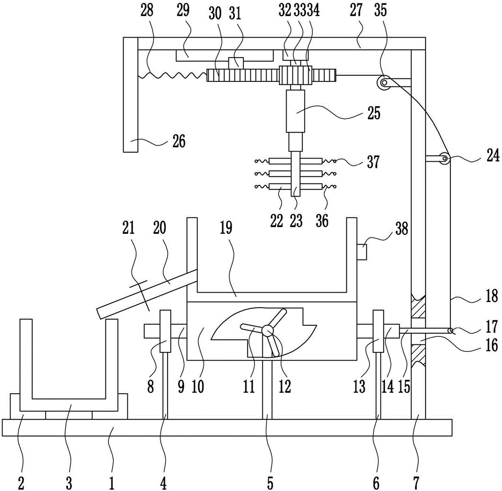 Rapid adhesive stirring device applied to shoe industry