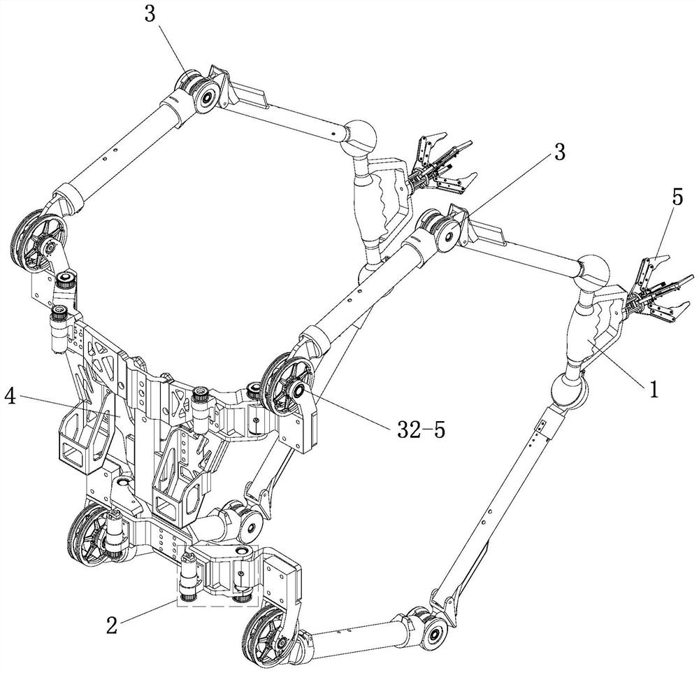 Wearable configuration-changing exo-limb robot