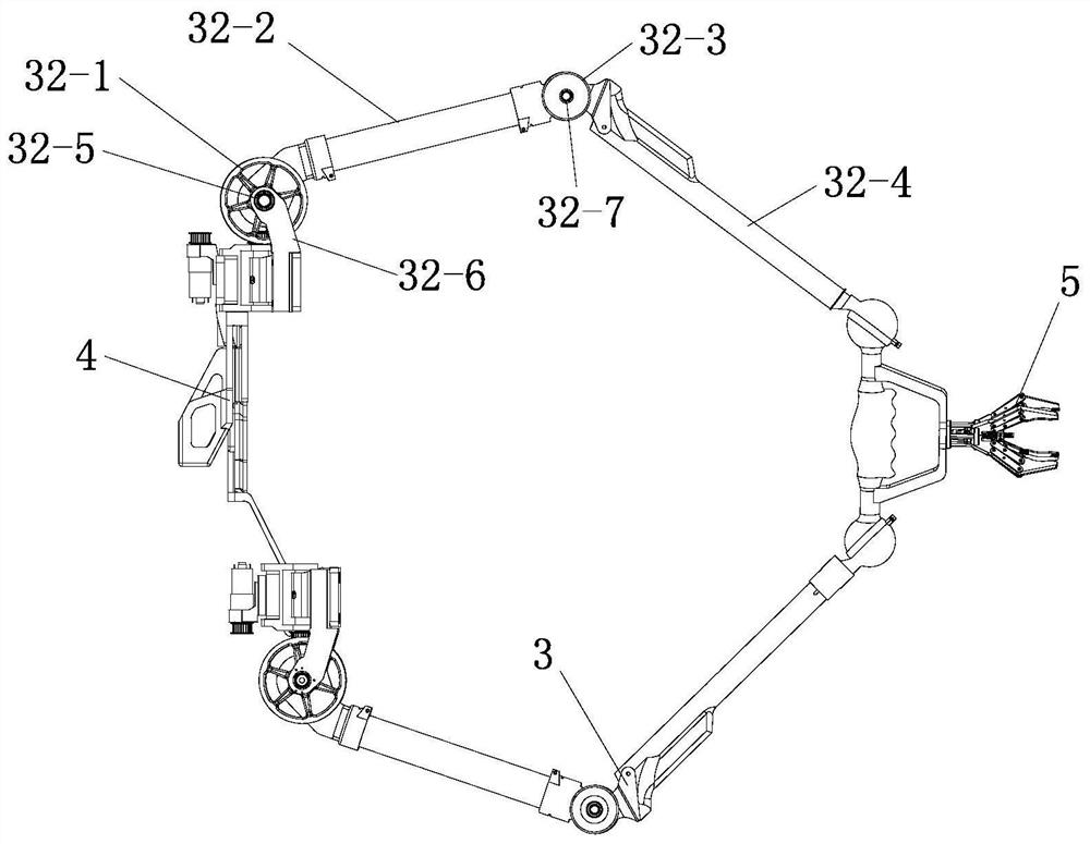 Wearable configuration-changing exo-limb robot