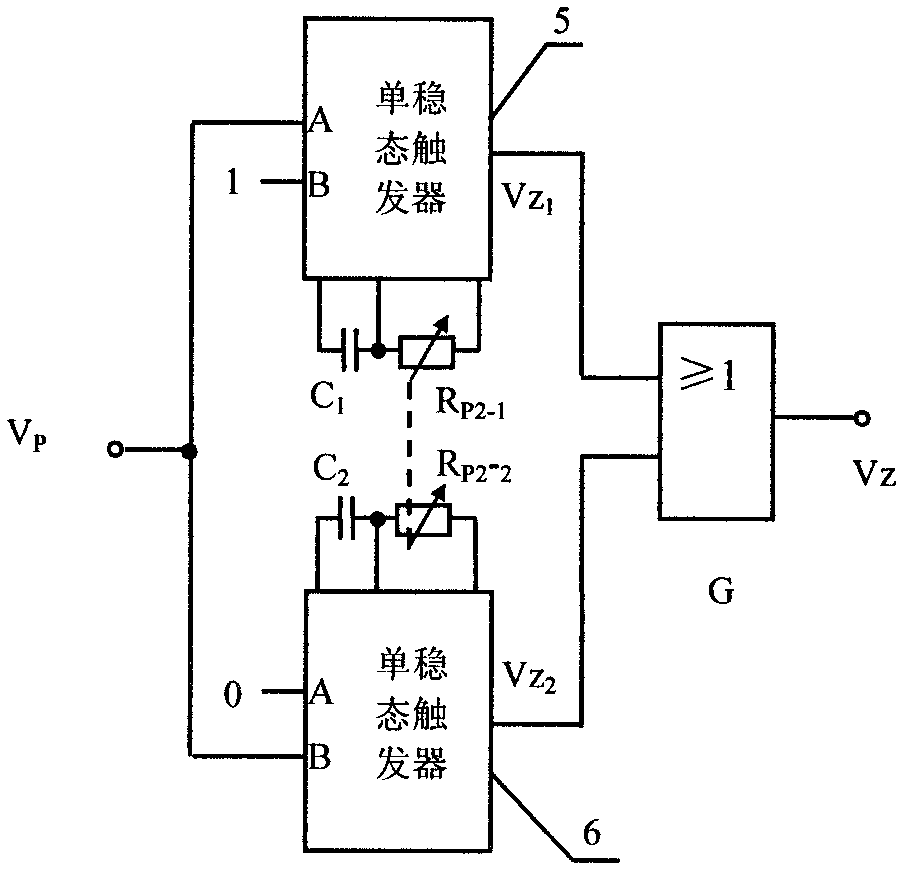 Circuit for displaying any Poincare section plane in three-dimensional space by using oscillograph