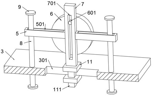 Laser cutting device